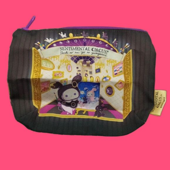Sentimental circus zipper pouch / bag - Picture 1 of 4